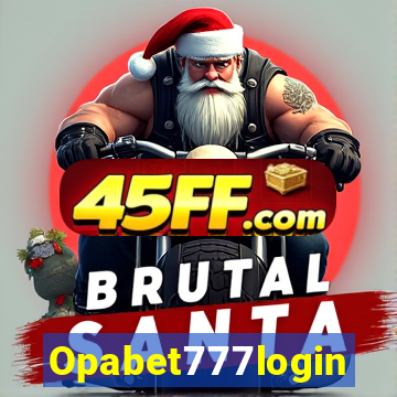 Opabet777login